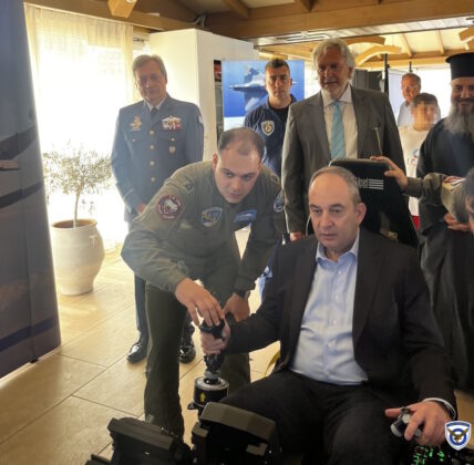 Προσομοιωτές F-16 & F-35 και VR «Ταξίδεψαν» στη Σητεία