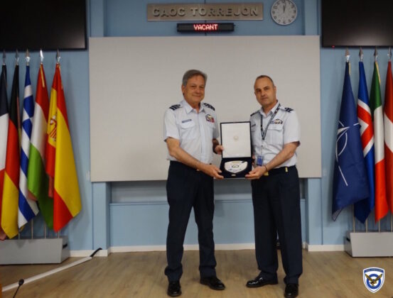 Επίσκεψη Αρχηγού ΓΕΑ στο CAOC Torrejon