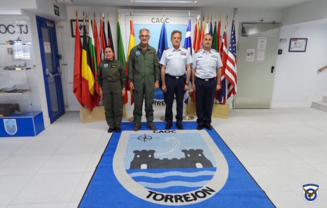Επίσκεψη Αρχηγού ΓΕΑ στο CAOC Torrejon