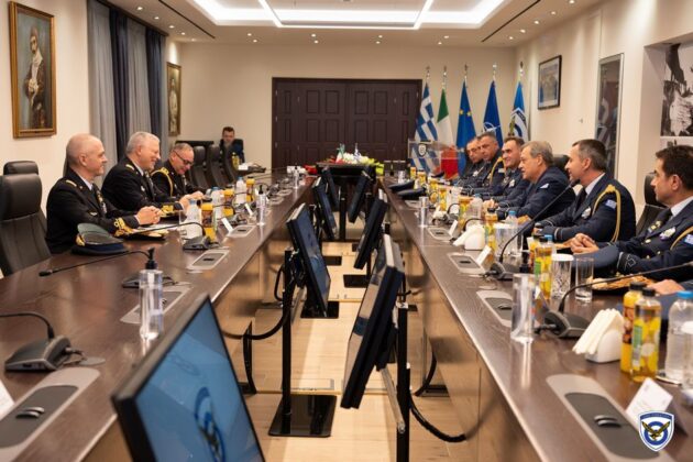 Επίσκεψη του Αρχηγού της Πολεμικής Αεροπορίας της Ιταλίας