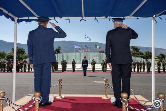 Επίσκεψη του Αρχηγού της Πολεμικής Αεροπορίας της Ιταλίας - ΑΤ015/2026 - Πολεμική Αεροπορία