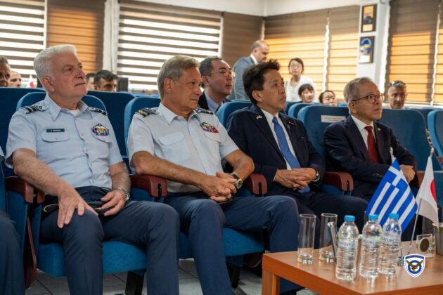 Επίσκεψη του Υφυπουργού Άμυνας της Ιαπωνίας στην Αεροπορική Βάση Ελευσίνας